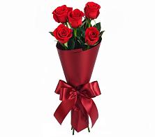 Букет 5 Красных роз Эдлесс Лав в Нагутском