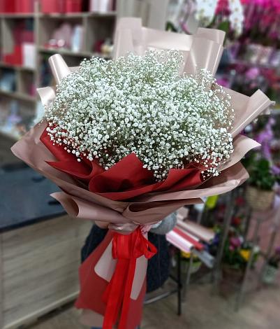 Букет цветов из: Гипсофила в Нагутском