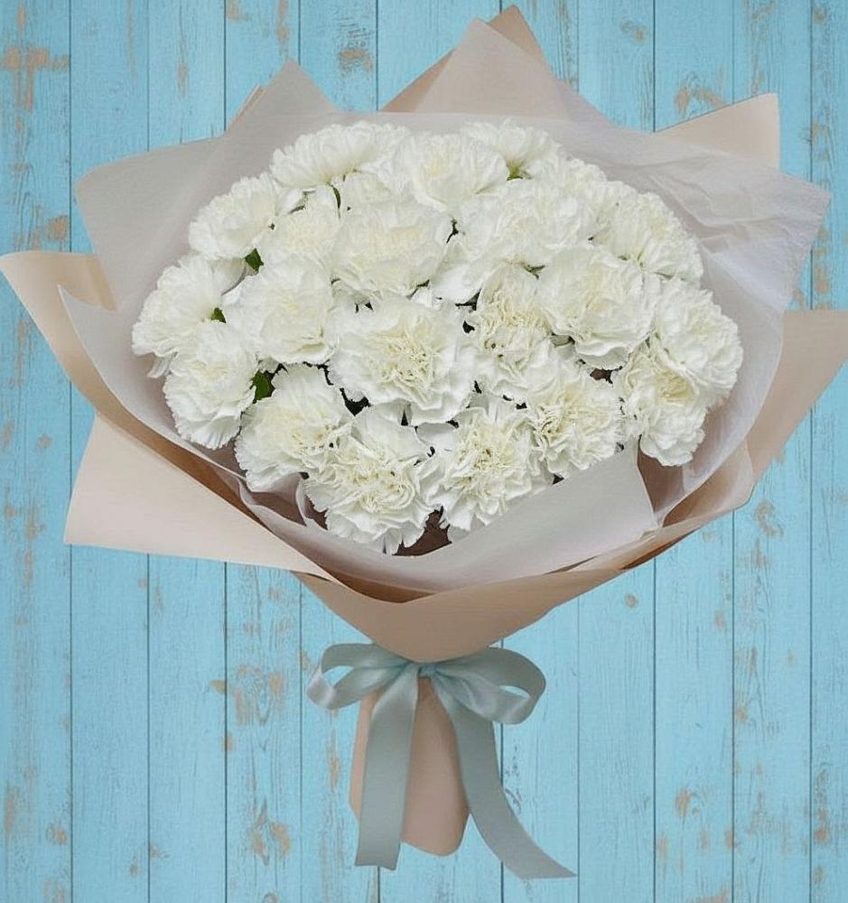 Букет цветов из: Гвоздики в Нагутском