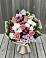 Букет цветов из: Альстромерии, Гвоздики, Розы и Хризантемы в Нагутском