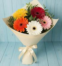 Букет цветов из:  Герберы в Нагутском