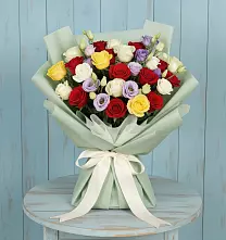 Букет цветов из:  Розы #REPLACE_PRED# Нагутском