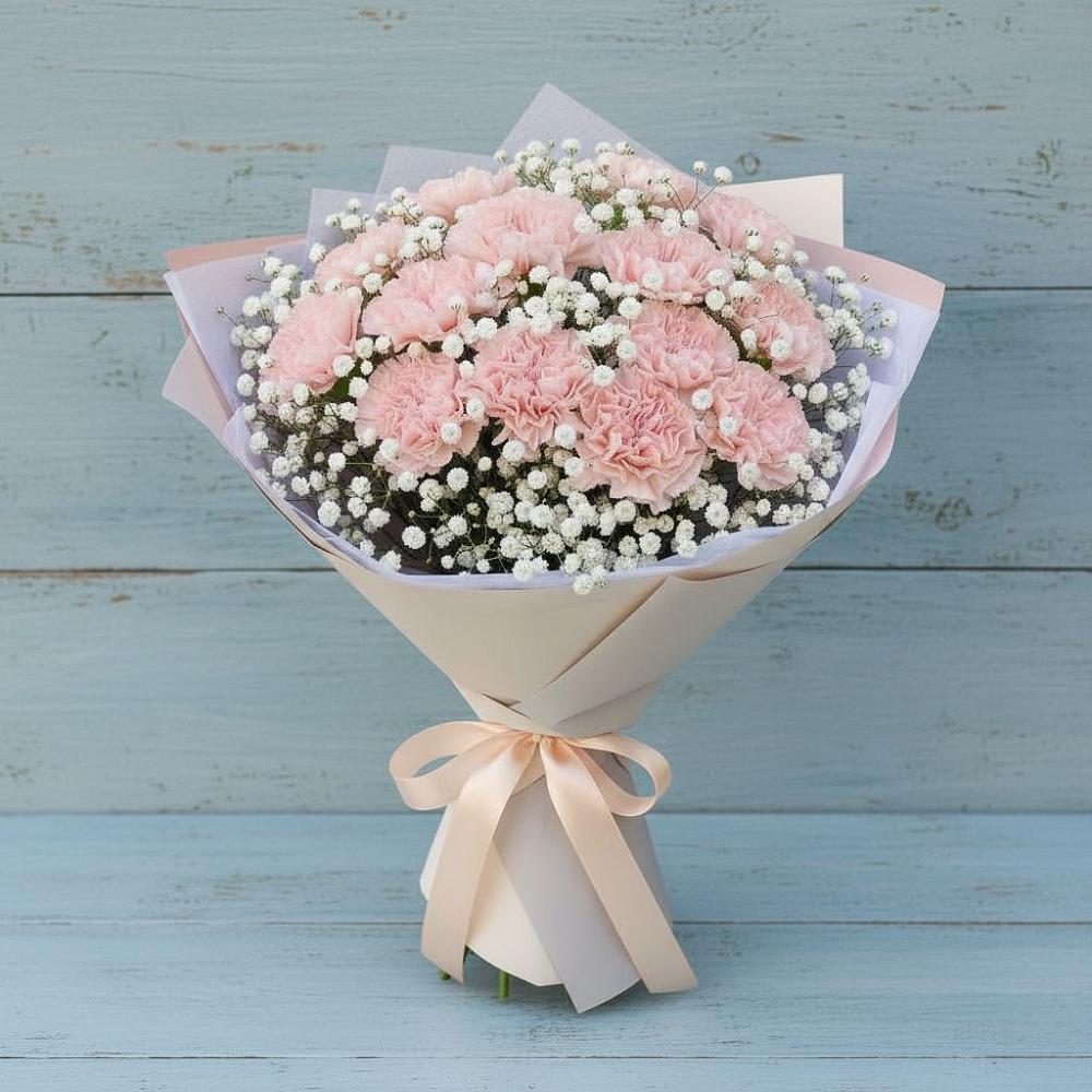 Букет цветов из: Гвоздики в Нагутском