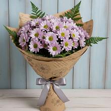 Букет цветов из:  Хризантемы #REPLACE_PRED# Нагутском