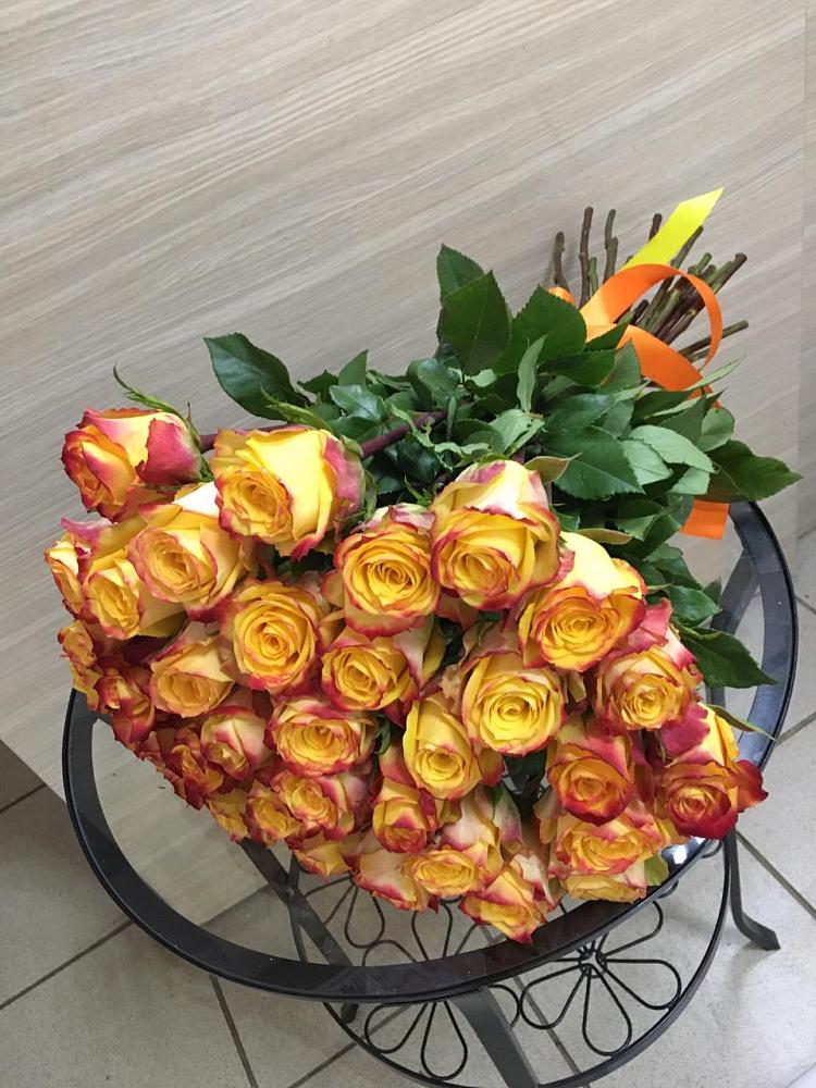 Букет Желтые розы в Нагутском