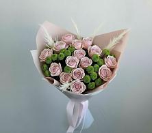 Букет цветов из:  Розы и Хризантемы #REPLACE_PRED# Нагутском
