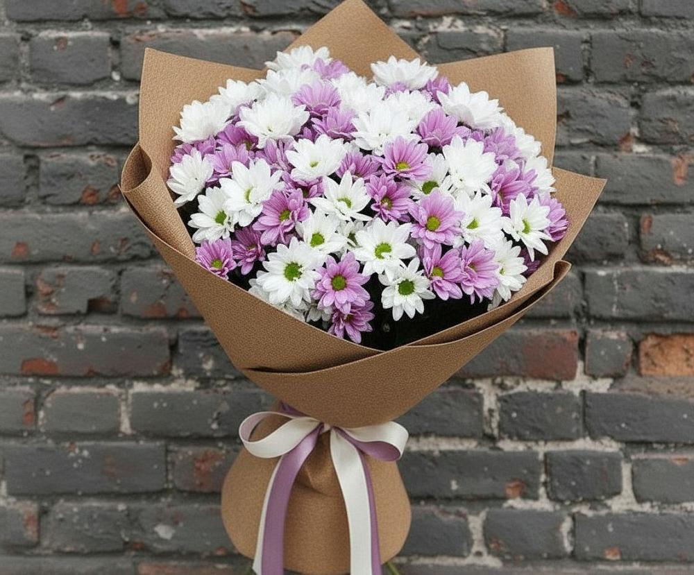 Букет цветов из: Хризантемы в Нагутском