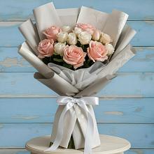 Букет цветов из:  Розы #REPLACE_PRED# Нагутском